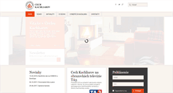 Desktop Screenshot of cechkachliarov.sk
